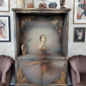 Decoupage Mysterie Woman Tissuepapier