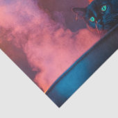 Decoupage Mystical Witches' Cauldron Brew & Cat Tissuepapier (Detail)