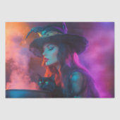 Decoupage Mystical Witches' Cauldron Brew & Cat Tissuepapier (Voorkant)