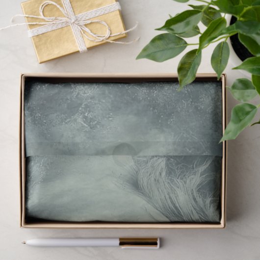 Decoupage Mystiek Zwart Wit Paard Krachtig Tissuepapier (Geschenk)