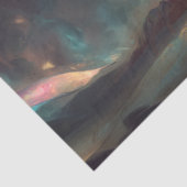 Decoupage Mystieke Neon Iridescent Scaled Dragon Tissuepapier (Detail)