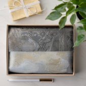 Decoupage Mythische Griffon een Adelaar en Leeuw Tissuepapier (Geschenk)