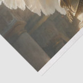 Decoupage Mythische Leeuw hoek vleugels beschermer Tissuepapier (Detail)