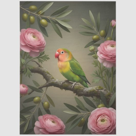 Decoupage Nature Poetry Collection Tissuepapier (Voorkant)