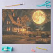 Decoupage Nostalgic Rustic Farmhouse Moon Tissuepapier (Craft)
