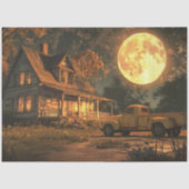 Decoupage Nostalgic Rustic Farmhouse Moon Tissuepapier (Voorkant)