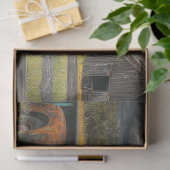 Decoupage Nostalgisch Boerderij Voertuiglandschap Tissuepapier (Geschenk)