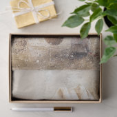 Decoupage nostalgische kleine cowboy loopt weg tissuepapier (Geschenk)