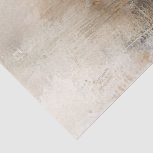 Decoupage nostalgische kleine cowboy loopt weg tissuepapier (Detail)