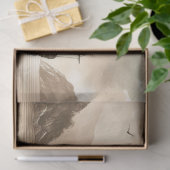 Decoupage Oceaan Zeilschip Aquarel Tissuepapier (Geschenk)