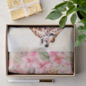 Decoupage oerwoud giraffe liefhebbers tissuepapier (Geschenk)