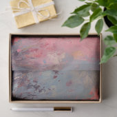 Decoupage Oil Digital Art Highland Koe in het veld Tissuepapier (Geschenk)