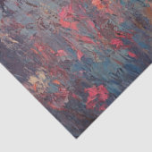 Decoupage Oil Digital Art Highland Koe in het veld Tissuepapier (Detail)