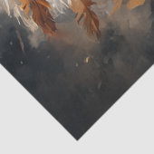 Decoupage Oil Painted Horse Portrait Art Tissuepapier (Detail)