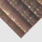 Decoupage Old Book Spines (Heraldic) Tissuepapier (Detail)
