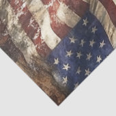 Decoupage oorlogsschip VS militair patriottisme Tissuepapier (Detail)