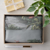 Decoupage Oriental Landscape Wallpaper Design Tissuepapier (Geschenk)