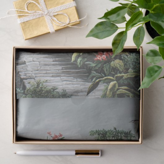 Decoupage Oriental Landscape Wallpaper Design Tissuepapier (Geschenk)