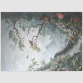 Decoupage Oriental Landscape Wallpaper Design Tissuepapier (Voorkant)