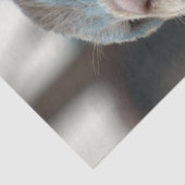 Decoupage Otter Warrior Blue Suit Tissuepapier (Detail)