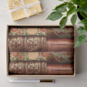 Decoupage Oude Boek Spines Milton Tissuepapier (Geschenk)