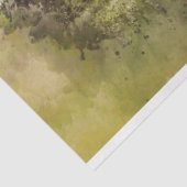 Decoupage Oude Franse Kasteel Waterverf Tissuepapier (Detail)