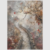Decoupage Oude Grote Muur van China  Tissuepapier (Voorkant)