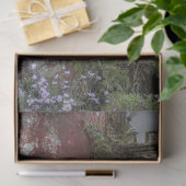 Decoupage Oude Ierse Kasteel overwoekerd Ivy Tissuepapier (Geschenk)