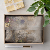 Decoupage Oude Wereldkaart Historische Verkenning Tissuepapier (Geschenk)