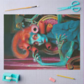 Decoupage overdreven Aanbevolen Persoon grillig Tissuepapier (Craft)