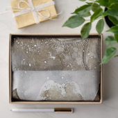 Decoupage Paard dragen Cowboy Pet Winter Scene Tissuepapier (Geschenk)