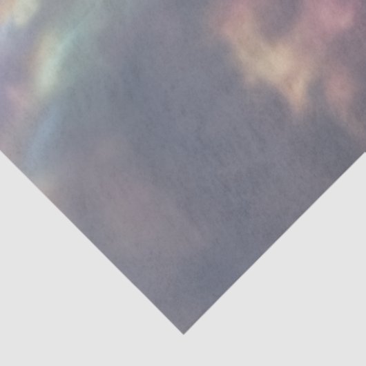 Decoupage paard iriserende wolken mystieke schoonh tissuepapier (Detail)