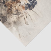 Decoupage Paardenspringen Tissuepapier (Detail)