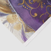 Decoupage Paarse Dag van de Dode Dame Tissuepapier (Detail)