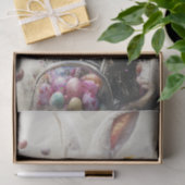 Decoupage Paas Konijn Lederen Jas Egg Hunt Tissuepapier (Geschenk)