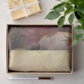 Decoupage Paashaas Grote ronde bril Tissuepapier (Geschenk)