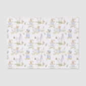 Decoupage Paashaas  Konijn Tissuepapier (Voorkant)