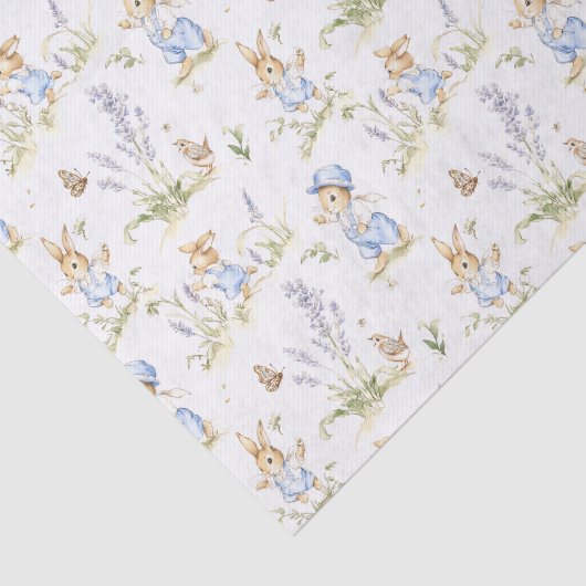 Decoupage Paashaas  Konijn Tissuepapier (Detail)