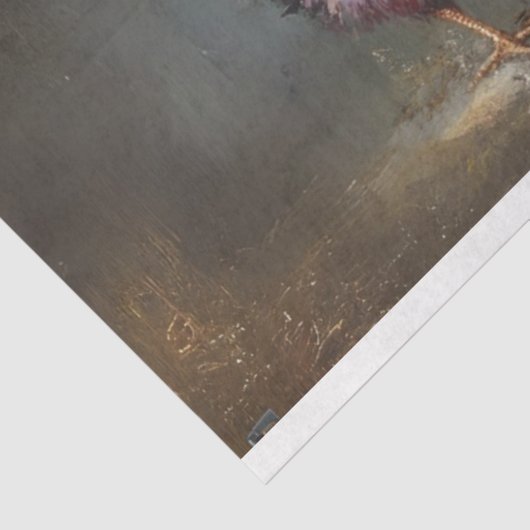 Decoupage Paaskip Hanen Heldere Eieren Tissuepapier (Detail)