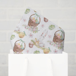 Decoupage Paasmand Bunny Waterverf Tissuepapier