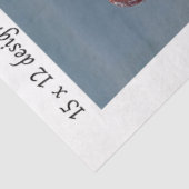 Decoupage Painted Horses Running 11x14 Canvas Tissuepapier (Detail)