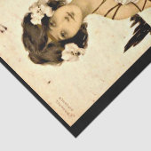 Decoupage Paper 10"x15" - Raphael Kirchner 15 Tissuepapier (Detail)