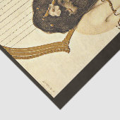 Decoupage Paper 10"x15" - Raphael Kirchner 16 Tissuepapier (Detail)