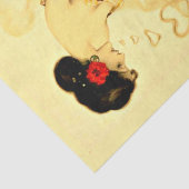 Decoupage Paper 10"x15" - Raphael Kirchner 24 Tissuepapier (Detail)