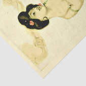 Decoupage Paper 10"x15" - Raphael Kirchner 25 Tissuepapier (Detail)