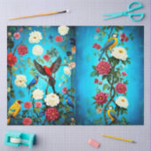 Decoupage Paper Colorful Garden Tissuepapier (Craft)