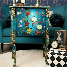 Decoupage Paper Colorful Garden Tissuepapier
