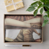 Decoupage Paper Melancholic Clown Tissuepapier (Geschenk)
