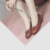 Decoupage Paper Melancholic Clown  Tissuepapier (Detail)