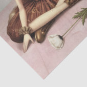 Decoupage Paper Melancholic Clown Tissuepapier (Detail)